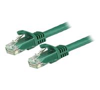 StarTech.com Cavo patch CAT6 da 7,5 m - Filo di rame al 100% - Connettore antistrappo - Verde