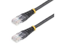 StarTech.com Cavo Ethernet Cat5e, 1,8 m, nero, cavo patch stampato Cat5e, cavo di rete corto, cavo Ethernet, cavo Cat 5e, 1,8 m (M45PATCH6BK)