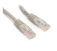 StarTech.com Cavo Ethernet Cat5e, 15,2 m, grigio, cavo patch stampato Cat5e, cavo di rete lungo, cavo Ethernet, cavo Cat 5e, 15,2 m (M45PATCH50GR)