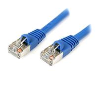 StarTech.com Cavo Ethernet Cat5e da 4,6 m, Power Over Ethernet, schermato, blu, cavo di rete Ethernet (S45PATCH15BL)