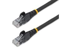 StarTech.com Cavo Ethernet CAT6 3m - Cavo rete Lan RJ45 10 Gigabit 100W PoE - Cavo dati/patch UTP 10GbE - Testato individualmente - Low Smoke Zero Halogen- Certificato UL/TIA - Nero (N6LPATCH3MBK)