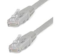 StarTech.com Cavo Ethernet Cat6-7,6 m - Grigio - Cavo patch - Cavo Cat6 modellato - Cavo di rete lungo - Cavo Ethernet - Cavo Cat 6-7,6 m (C6PATCH25GR)