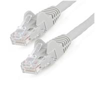 StarTech.com Cavo Ethernet CAT6 7m - LSZH (Low Smoke Zero Halogen) - 10 Gigabit 650MHz 100W PoE RJ45 10GbE UTP Cavo patch di rete senza strappo con scarico della trazione - Grigio, CAT 6, verificato E
