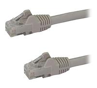 StarTech.com Cavo Ethernet CAT6 da 0,3 m, cavo Ethernet CAT 6 Gigabit, 650 MHz, 100 W, PoE++, RJ45 UTP categoria 6, antigroviglio, con serracavo testato Fluke, certificato UL/TIA (N6PATCH1GR)
