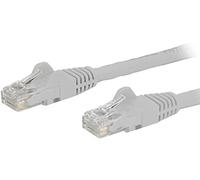 StarTech.com Cavo Ethernet CAT6 da 2,7 m, cavo Ethernet CAT6 Gigabit, 650 MHz, 100 W, PoE++, RJ45 UTP, categoria 6, antigroviglio, con serracavo e certificato UL/TIA (N6PATCH9WH)