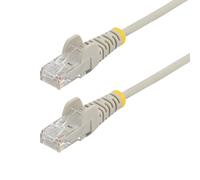 StarTech.com Cavo Ethernet CAT6 Grigio da 5m; Patch UTP con Plug RJ45 Antigroviglio e Rilievi di Trazione, Cavo Lan Slim in Ram NEW