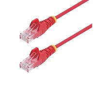 StarTech Cavo Ethernet CAT6 N6PAT10MRDS – Slim UTP RJ45 antigroviglio Rosso 10 m Rame 28AWG