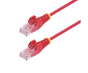 StarTech.com Cavo Ethernet CAT6 Rosso da 5m; Patch UTP con Plug RJ45 Antigroviglio e Rilievi di Trazione, Cavo Lan Slim in Rame NEW