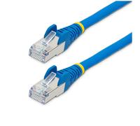StarTech.com Cavo Ethernet Cat 6a - 1m - Blu - Cavo di Rete LAN Low Smoke Zero H