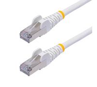 StarTech.com Cavo Ethernet CAT8 bianco da 50cm, Snagless RJ45, 25G/40G, 2000MHz, 100W PoE++, Cavo lan S/FTP LSZH, 26AWG rame puro