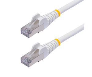 StarTech.com Cavo Ethernet CAT8 bianco da 50cm, Snagless RJ45, 25G/40G, 2000MHz,