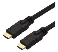 StarTech.com Cavo HDMI 2.0 da 10 m - Cavo HDMI attivo 4K a 60 Hz - Classificazione CL2 per installazione a parete - Cavo HDMI UHD ad alta velocità e lunga durata - HDR, 18 Gbps - Cavo da maschio a maschio - Nero
