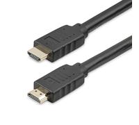 StarTech.com Cavo HDMI 2.0 da 10 m - Cavo HDMI attivo 4K a 60 Hz - Classificazione CL2 per installazione a parete - Cavo HDMI UHD ad alta velocità e lunga durata - HDR, 18 Gbps - Cavo da maschio a maschio - Nero