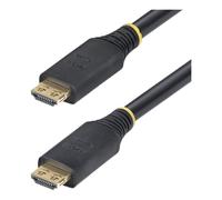 StarTech Cavo HDMI attivo 15 m – 4K 60 Hz/1440p 144 Hz, 18 Gbps, connettori a presa salda