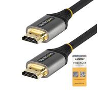 StarTechcom Cavo HDMI 20 Premium Certificato 50 cm - Cavo HDMI 4K 60Hz Ultra HD ad Alta Velocità con Ethernet - HDR10/ARC -