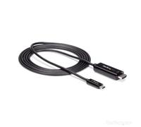 StarTech.com Cavo adattatore USB C a HDMI da 2m - Cavo video USB tipo C a HDMI 2.0 - Compatibile con Thunderbolt 3 - USB Type C Laptop a HDMI Monitor/Display - DP 1.2 Alt Mode HBR2 - Nero