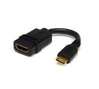 StarTech.com Cavo HDMI ad alta velocit 13 cm - HDMI a Mini HDMI - F/M (5IN MINI HDMI TO HDMI ADAPTER - UHD 4K 30HZ HDMI CONVER