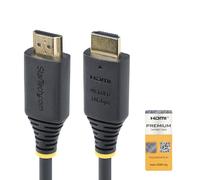 StarTech.com Cavo HDMI ad alta velocità Certificato Premium da 2m, 4K 60Hz/1440p 144Hz, 18Gbps, cavo UHD HDMI 2.0