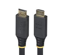 StarTech.com Cavo HDMI attivo ad alta velocità da 15m, 4K 60Hz/1440p 144Hz, 18Gbps, cavo UHD HDMI 2.0, rivestimento in TPE