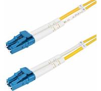 StarTech.com Cavo in fibra ottica duplex monomodale OS2 da LC a LC UPC da 10m 9/125m 100G Insensibile alla piegatura Bassa perd