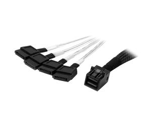 StarTech.com Cavo interno Mini SAS a SATA da 1m, SFF-8643 a 4x SATA 3 ft/1 m Da