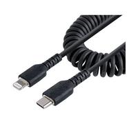 Startech.Com Cavo Lightning Certificato Apple Mfi Black 0,5m RUSB2CLT50CMBC
