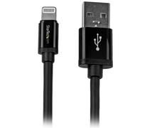 StarTech.com Cavo lungo connettore lightning a 8 pin Apple nero a USB da 2 m per iPhone / iPod / iPad (2M USB TO LIGHTNING CABL NEW