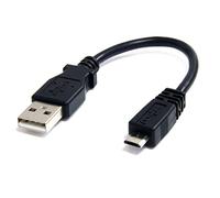 StarTech Cavo USB 2.0 UUSBHAUB6IN – da connettore A a Micro B – 15 cm – Nero