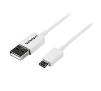 StarTech.com Cavo micro USB bianco 1 m - A a Micro B (1M USB A TO MICRO B CABLE - - CHARGING DATA CABLE - WHITE)