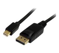 StarTech.com Cavo Mini DisplayPort a DisplayPort 1.2 da 1m, Cavo Adattatore 4K x 2K UHD Mini DisplayPort a DisplayPort, Cavo Video per Monitor Mini DP a DP, Cavo Convertitore mDP/DP (MDP2DPMM1M)