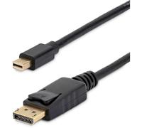 StarTech.com Cavo Mini DisplayPort a DisplayPort 1.2 da 1m - Cavo Adattatore 4K x 2K UHD Mini DisplayPort a DisplayPort - Cavo Video per Monitor Mini DP/DP - Cavo Convertitore mDP/DP (MDP2DPMM3)