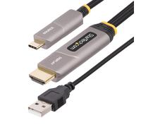 StarTech.com Cavo ottico attivo (AOC) da USB-C a HDMI 2.0 da 9,15 m, 4K 60 Hz, cavo adattatore USB Tipo-C a HDMI, CL3