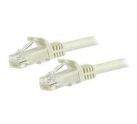 StarTech.com Cavo patch antigroviglio UTP RJ45 Cat6 Gigabit 15 m bianco - Cavo patch 15 m