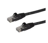 StarTech.com Cavo patch antigroviglio UTP RJ45 Cat6 Gigabit 15 m nero - Cavo pat