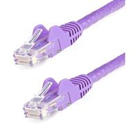 StarTech.com Cavo patch Cat6-45,7 m - Cavo Ethernet viola - Cavo RJ45 antigroviglio - Cavo Ethernet - Cavo Cat 6-45,7 m (N6PATCH150PL)