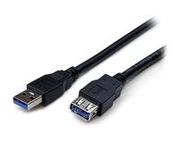 Startech.Com Cavo Prolunga USB 3.0 Superspeed Tipo a da 2 m da a ad a di Colore Nero, Maschio/Femmina