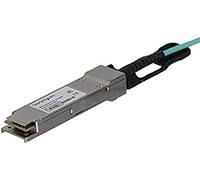 StarTech.com Cavo QSFP+ ottico attivo - Conforme MSA - Cavo AOC 40G da 10m | Bassa Latenza e Immunità alle Interferenze, Ideale per Switch, Router e Data Center