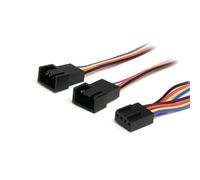 StarTech.com Cavo sdoppiatore per alimentatore ventola 4 pin 12" - F/M (12IN 4 PIN PWM FAN EXTENSION - POWER Y CABLE F/M)