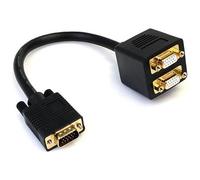 STARTECH.COM - Cavo Sdoppiatore VGA a 2 uscite VGA - Cavo Y splitter VGA a doppia uscita VGA - M / F da 30 cm