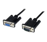 StarTech.com Cavo seriale null modem DB9 RS232 nero 2 m - F/M (2M BLACK DB9 RS232 SERIAL - NULL MODEM CABLE DB9F-DB9M)