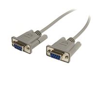 Startech.Com Cavo Seriale Null Modem Incrociato Db9 da 7,6 M, F/F, Cavo Null Modem