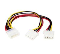 StarTech.com Cavo splitter Y alimentazione LP4 a 2x LP4 M/F (Startech.com LP4 To 2X LP4 Power Y Splitter Cable M/F - LP4 Splitt
