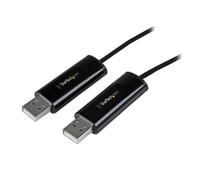 Startech.Com Cavo Switch Km a 2 Porte USB con Trasferimento di File per PC e Mac
