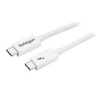STARTECH.COM - Cavo Thunderbolt 3 - 20Gbps - 1m - Bianco - Compatabile con Thunderbolt, USB e DisplayPort