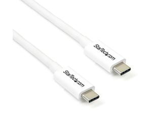 StarTech.com Cavo Thunderbolt 3 da 2m 20Gbps 100W PD 4K Certificato Thunderbolt Compatibile con Thunderbolt 4/USB 3.2/DP Alt Mo NEW