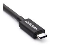 Startech Cavo Thunderbolt 3 Usb-c (40gbps) 0.5m One Size Black