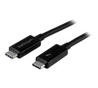 StarTech.com Cavo Thunderbolt 3 da 1m, 20Gbps, 100W PD, 4K, Certificato Thunderbolt, Compatibile con Thunderbolt 4/USB 3.2/DP Alt Mode/USB4