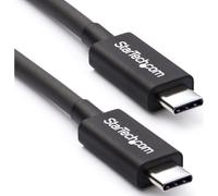 Startech Cavo Thunderbolt 3 Usb-c (40gbps) 0.5m One Size Black