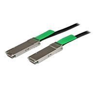 Startech.Com Cavo Twinax Qsfp+ 40-Gigabit Ethernet, 40Gbe in Rame Passivo ad Attacco Diretto, Cavo Infiniband da 2 M