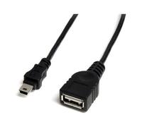 Startech.Com Cavo USB 2.0 Black 0,3m USBMUSBFM1